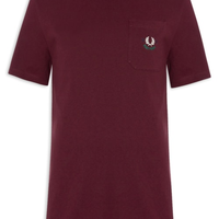 Camiseta Masculina Relaxed Fit 1952 Logo - Vinho