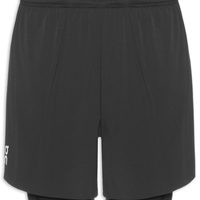 Bermuda Masculina 5'' Performance 2/1 Short - Preto