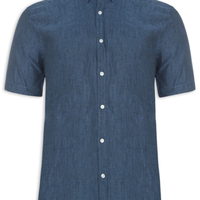 Camisa Masculina Onda - Azul