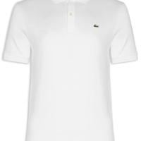 Polo Masculina Regular Fit Em Algodão Pima - Branco