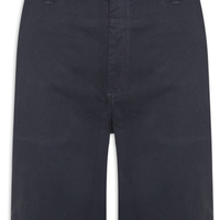 Bermuda Masculina Chino em Sarja Tinturada - Azul