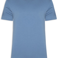 Camiseta Masculina Algodão Egípcio - Azul