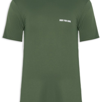 Camiseta Masculina Manga Curta Lisa - Verde