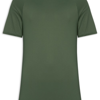 Camiseta Masculina Manga Curta Lisa - Verde