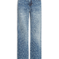Calça Feminina Jeans Raquel Wide Leg - Azul