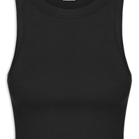 Blusa Feminina Sem Manga - Preto