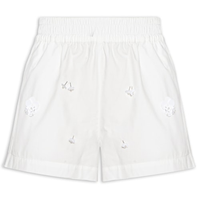 Short Feminino Tricoline Bordado - Branco