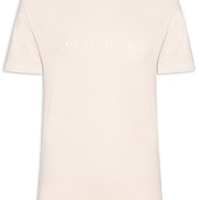 Camiseta Masculina Manga Curta Gola Careca Stone Rio - Rosa