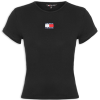 Camiseta Feminina Tjw Slim Badge Rib Tee - Preto