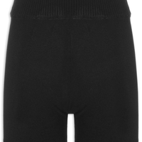 Short Feminino Mini Tricot - Preto