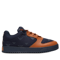 Tênis Masculino Casual Bicolor EA - Azul