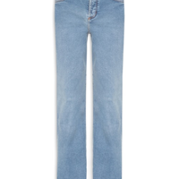 Calça Feminina Reta Denim Básico - Azul