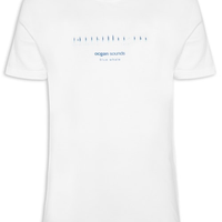 Camiseta Masculina Manga Curta Gola Careca Vintage Blue Whale - Branco