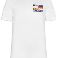Camiseta Masculina Regular Fit Colour Flag - Branco
