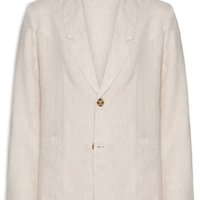Blazer Masculino Linho Leve - Bege