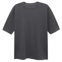 Camiseta Over Washed Collection - Preto