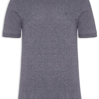 Camiseta Masculina Manga Curta Piquet Moline - Azul