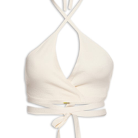 Top Tricot Amarração - Off White
