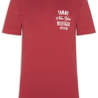 Camiseta Masculina Regular Fit Inverse Climate Graphic - Vermelho