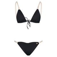 Calcinha string cordel preto