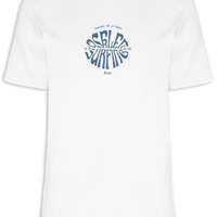 Camiseta Masculina Manga Curta Gola Careca Surfing Over - Branco