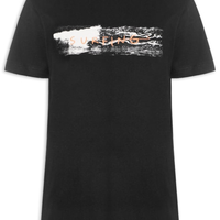 Camiseta Masculina Vintage Waves - Preto
