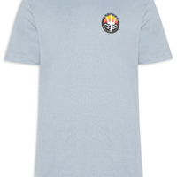 Camiseta Masculina Manga Curta Gola Careca Arpoador Symbol Over - Azul