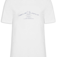 Camiseta Masculina Manga Curta Gola Careca Rough Surfing Tag Full - Branco