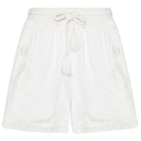 Short Feminino Tela Curtwork Palermo - Off White