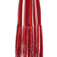 Saia Feminina Com Franjas Em Tricot - Vermelho