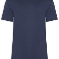 Camiseta Masculina Essencial Tech Em Modal - Azul