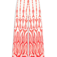Calça Feminina Peixe Correnteza - Vermelho