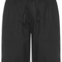 Bermuda Masculina Social Cós Elástico E Cordão - Preto