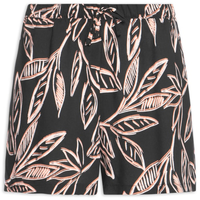 Short Feminino Estampado - Preto