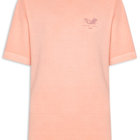 Camiseta Masculina Oversized Ruber - Laranja