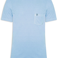 Camiseta Masculina Stoned Bolso - Azul