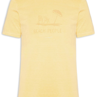Camiseta Masculina Silkada Beach People - Amarelo