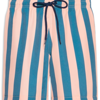 Short Masculino Beachwear Estampa Listra - Azul