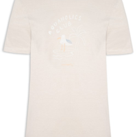 Camiseta Masculina Silkada Aquaholics - Off White