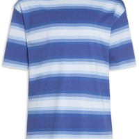 Camiseta Masculina Manga Curta Gola Careca Nisote - Azul
