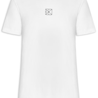 Camiseta Masculina Manga Curta Rubber Patch - Branco