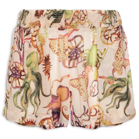 Shortinho Feminino Fundo Do Mar Off Resort - Bege