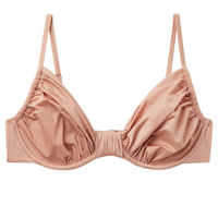 Parte De Cima De Biquíni Balconette Shiny Satin - Rosa
