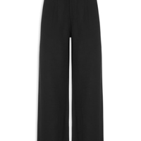 Calça Feminina Slim Com Pregas - Preto