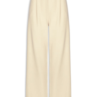 Calça Feminina Slim Com Pregas - Bege