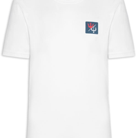 Camiseta Masculina Manga Curta Gola Careca Over Kite Box - Branco