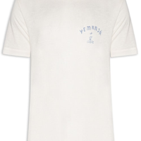 Camiseta Masculina Retro Yemanja Light Linen - Branco