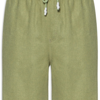 Bermuda Masculina Relax Linho - Verde