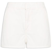 Short Feminino Sarja Alfaiataria - Branco