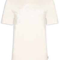 Camiseta Masculina Manga Curta Gola Careca C-Thompson - Branco